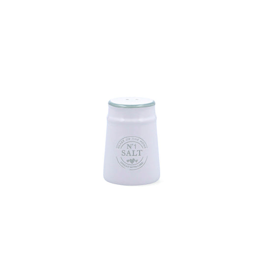 Salzstreuer Quid Ozon Weiß aus Keramik natürlich 6,1 x 6,1 x 8,7 cm