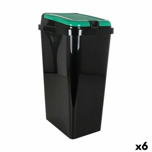 Recycling Papierkorb Tontarelli grün 45 L (6 Stück)